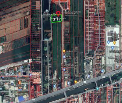 ที่ดิน 2 ไร่ รังสิตนครนายก ซอย ม.เอื้ออาทร คลอง7/1