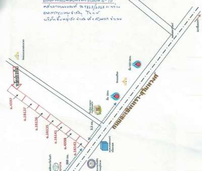 ที่ดินว่างเปล่า 7แปลง 49-1-24ไร่ ติดถ.สุวินทวงศ์ ต.คลองนครเรื่องเขต อ.เมือง จ.ฉะเชิงเทรา